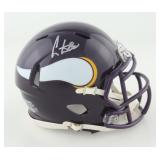 Autographed Cris Carter Vikings Mini Helmet