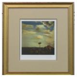 PUZZLE OF AUTUMN PRINT PLATE SIGN BY SALVADOR DALI