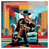 John Wayne 1 Hand Signed by Charis