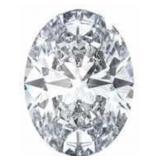 Oval Cut 5.51 Carat VS1 Lab Diamond