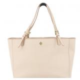 Tori Burch Light Pink Large Tote Bag