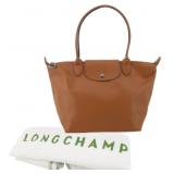 Longchamp Brown Calf Handbag w/ Dustbag