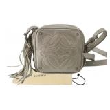 Loewe Silver Anagram Tassle Shoulder Bag
