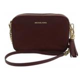 Michael Kors Plum Leather Crossbody