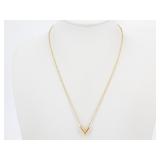 Louis Vuitton V Necklace