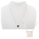 Gucci Square Plate Tag Necklace