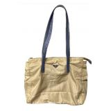 Prada Khaki Nylon Tote bag