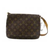 Louis Vuitton Monogram Mussette Tango Shoulder Bag