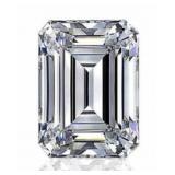 Emerald Cut 2.02 Carat VS2 Lab Diamond