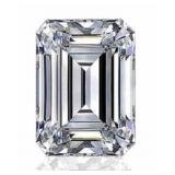 Emerald Cut 1.61 Carat VS2 Lab Diamond