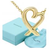 18k Tiffany & Co. Loving Heart Necklace