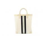 GUCCI Enamel & Canvas Tote Bag