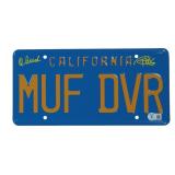 Autographed Cheech & Chong License Plate