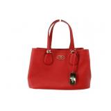COACH Red Leather 2 Way Shoulder Bag