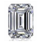 Emerald Cut 4.00 Carat VS2 Lab Diamond