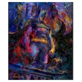 The Dark Knightï¿½ Art Print by Blend Cota