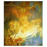 The Apotheosis of the Slavs Giclee by Mucha