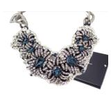 Prada Crystal Bib Necklace
