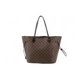 Louis Vuitton Damier Neverfull MM Shoulder Bag