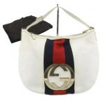 GUCCI Interlocking Webline Shoulder Bag