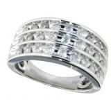 Quality 3/4 ct Channel Set Diamond Ring