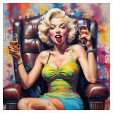 Marilyn Double Vision LTD EDT Hand Signed Charis