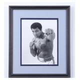 Autographed Muhammad Ali Custom Framed Photo
