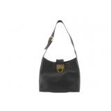 Salvatore Ferragamo Gancini Leather Shoulder Bag