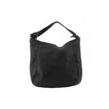 GUCCI Black Leather Bamboo Hand Bag