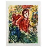 Marc Chagall ARTIST & LOVERS Limited Edition Litho
