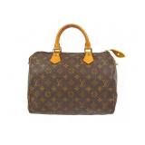 LOUIS VUITTON Monogram Speedy 30 Handbag