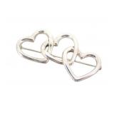 Tiffany & Co. Triple Heart Brooch Pin