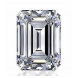 Emerald Cut 3.03 Carat VS1 Lab Diamond
