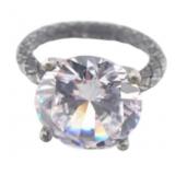 Bottega Veneta Rhinestone Ring