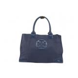 Tory Burch Navy Ella Large Capacity Tote Bag