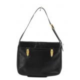 GUCCI Navy Leather Shoulder Bag