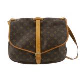 Louis Vuitton Monogram Saumur Shoulder Bag