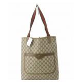 GUCCI GG Sherry Ribbon Tote Bag
