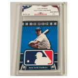 2010 Topps Logoman Lou Gehrig Card