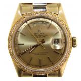 Rolex 18kt Gold Day-Date President 36mm Watch