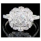Round Brilliant 1.10 ct VS Lab Diamond Ring