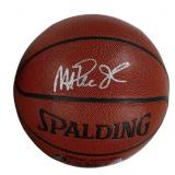 Autographed Magic Johnson NBA Basketball