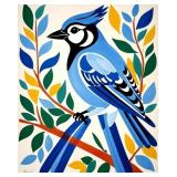 Blue Jay 2 LTD Edition Canvas by Modern Masters