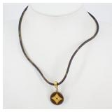 Louis Vuitton Pandantif Fleur Monogram Choker