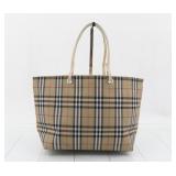 Burberry Nova Check Tote Bag