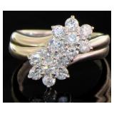 Platinum 1.00 ct Natural Brilliant VS Diamond Ring