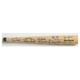 Autographed Miracle Mets Team Bat