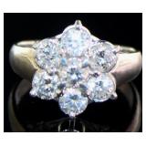 Platinum 1.51 ct Brilliant Natural Diamond Ring