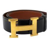 Hermes H Buckle Belt
