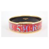 Hermes Enamel Bangle
